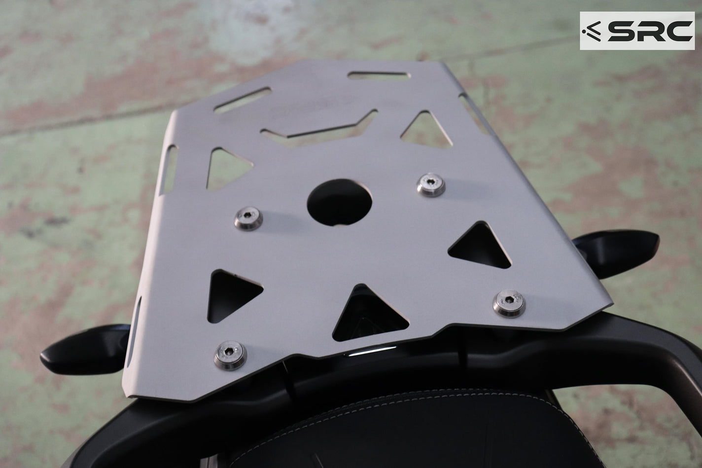 Triumph Tiger 900 Rally Pro & Rally Rear cargo rack – SRC Adventure Moto