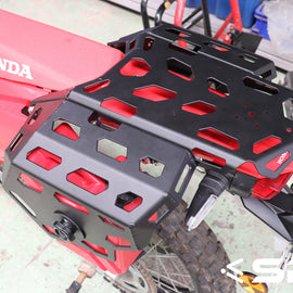 Honda CRF250 Rally Rear Cargo Rack, Side Racks and Gas tank