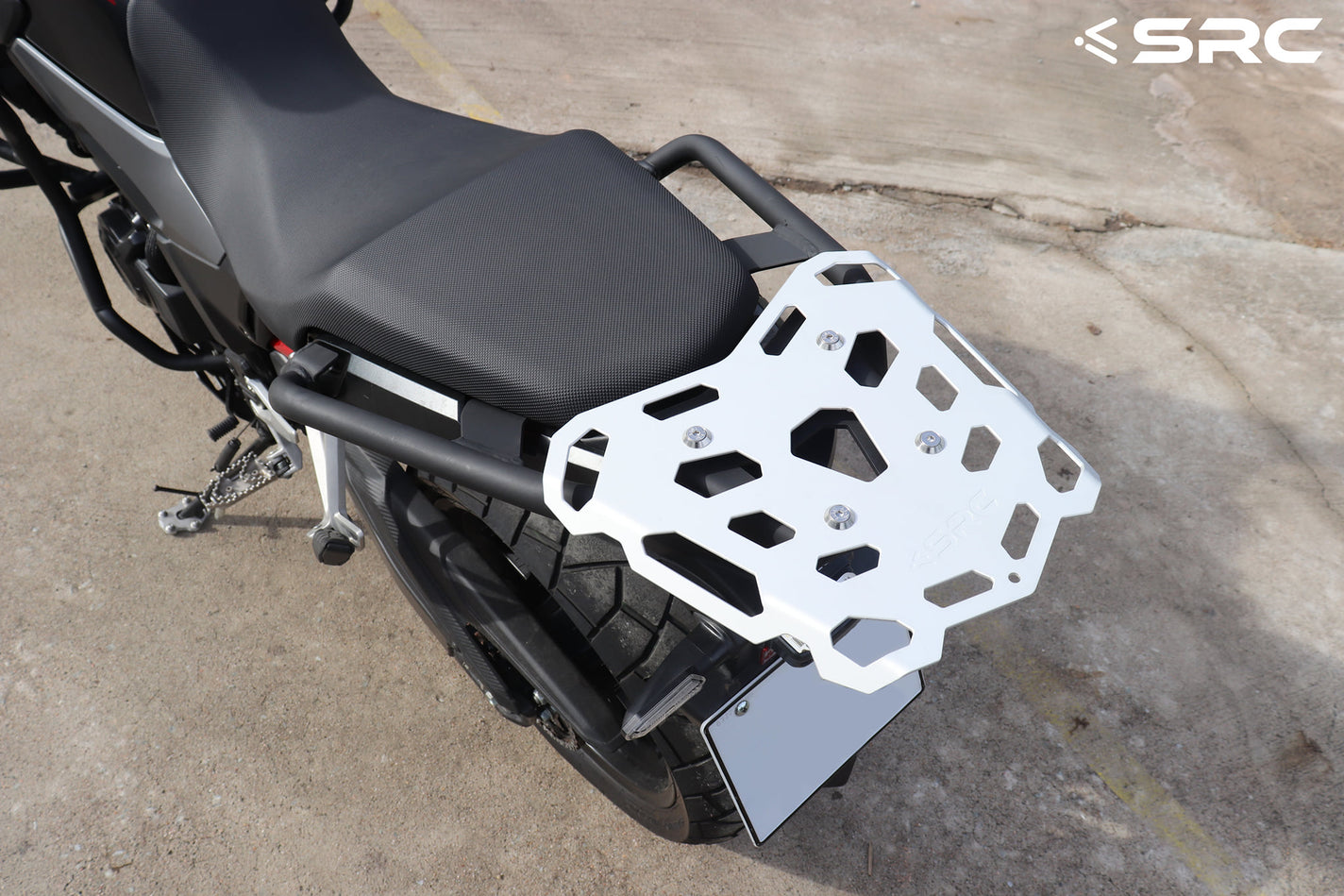 HONDA CB500X Rear Cargo Rack & Grab rails – SRC Adventure Moto
