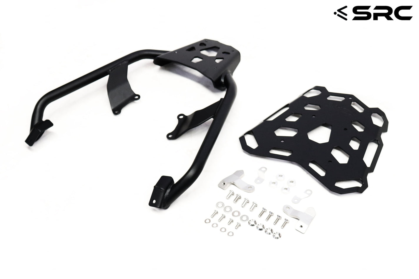 HONDA CB500X Rear Cargo Rack & Grab rails – SRC Adventure Moto