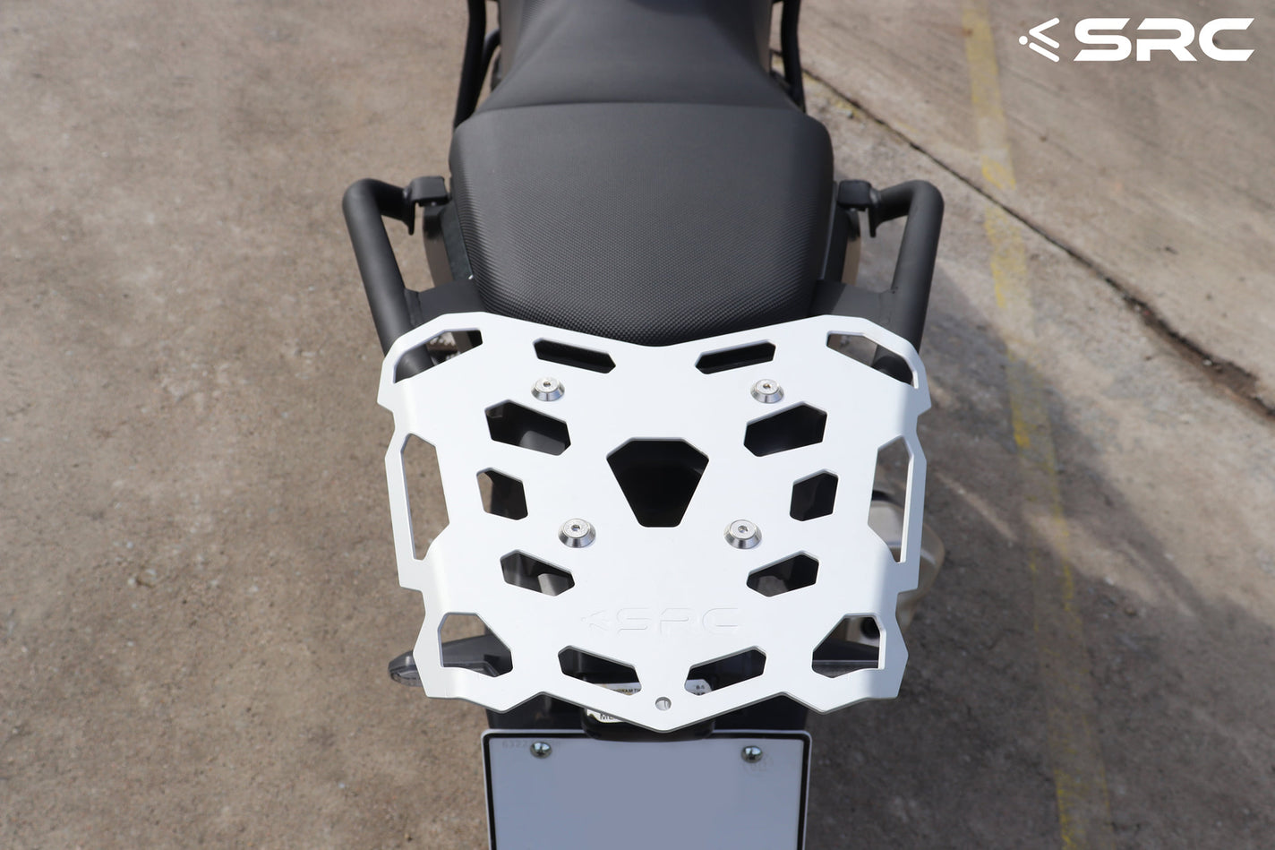 HONDA CB500X Rear Cargo Rack & Grab rails – SRC Adventure Moto