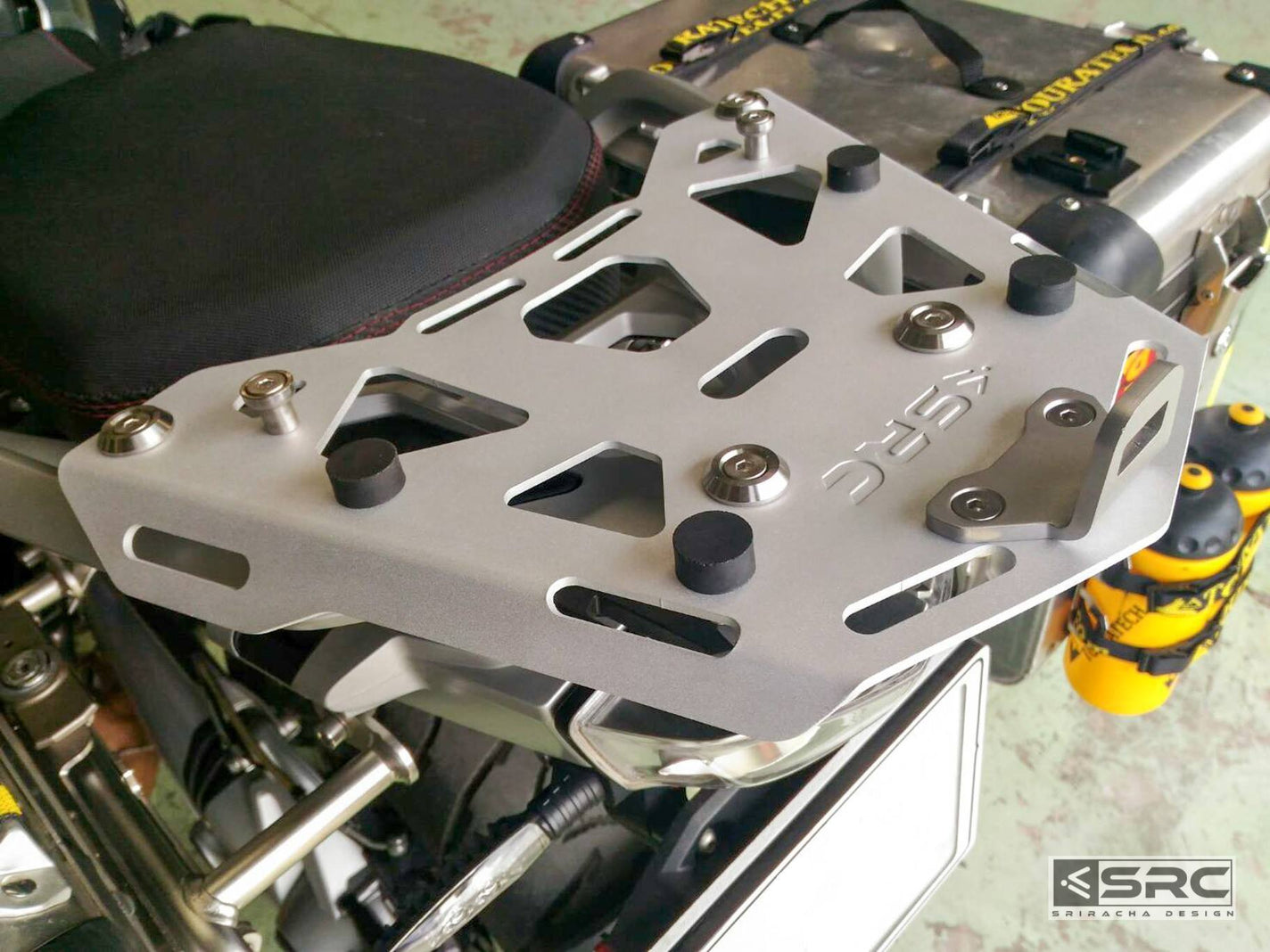 Bmw R 1200 Rear Rack BMW R1200 GS Rear cargo rack – SRC Adventure Moto