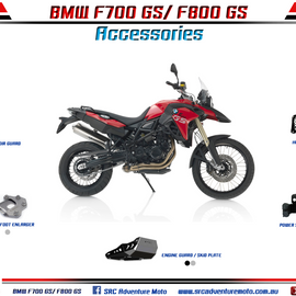 BMW F700 & F800 GS - All parts overview