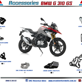 BMW G310 GS - All parts overview
