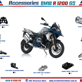 BMW R1200 GS - All parts overview