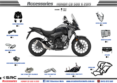 Honda CB500X - All parts overview data-fancybox=
