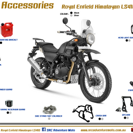 ROYAL ENFIELD HIMALAYAN - All parts overview